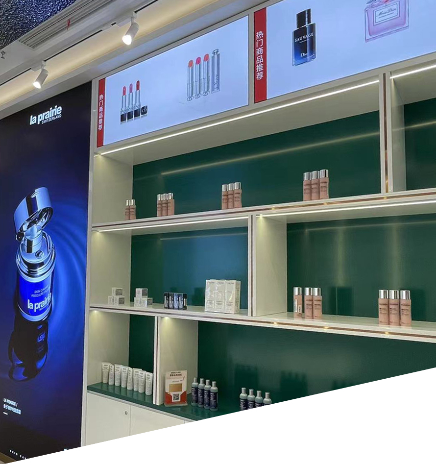 化妝品展柜設(shè)計制作